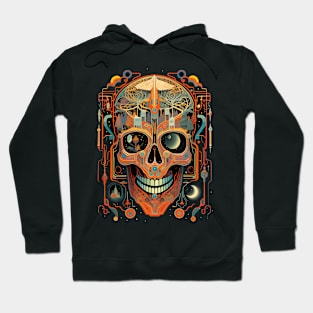 Halloween Day of the Dead Sinister Sugar Skull Hoodie